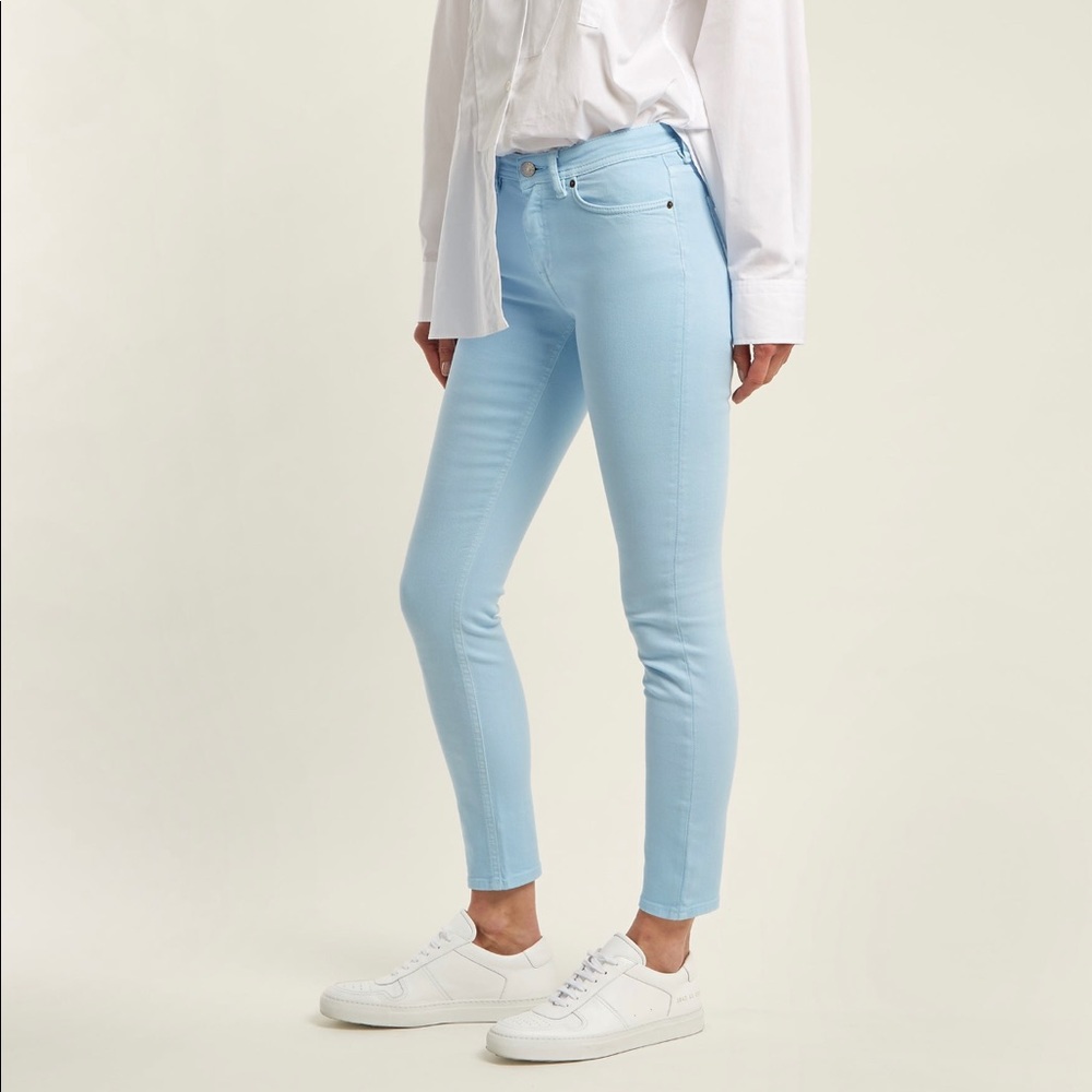 ACNE STUDIOS - mid-rise skinny-leg jeans